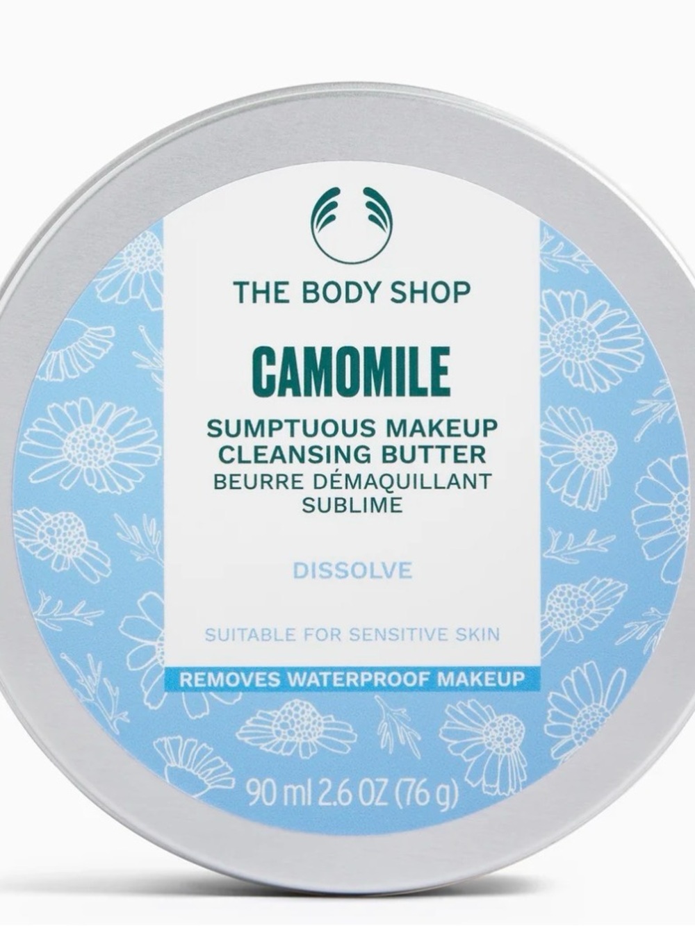 The Body Shop Camomile Cleansing Butter - Light Blue & White